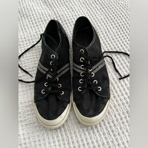 🥳 Coach Black and White Women's Sneakers